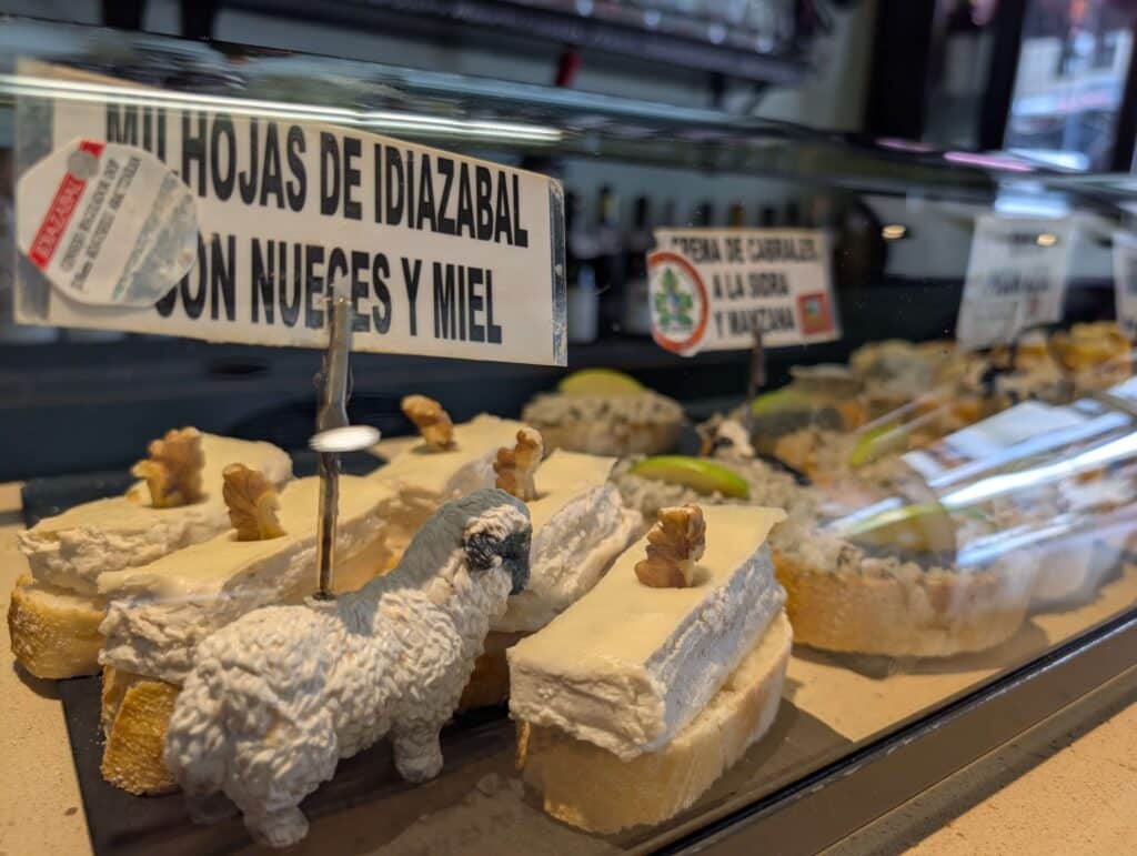 Bar de pintxos Gaztandegi en Bilbao