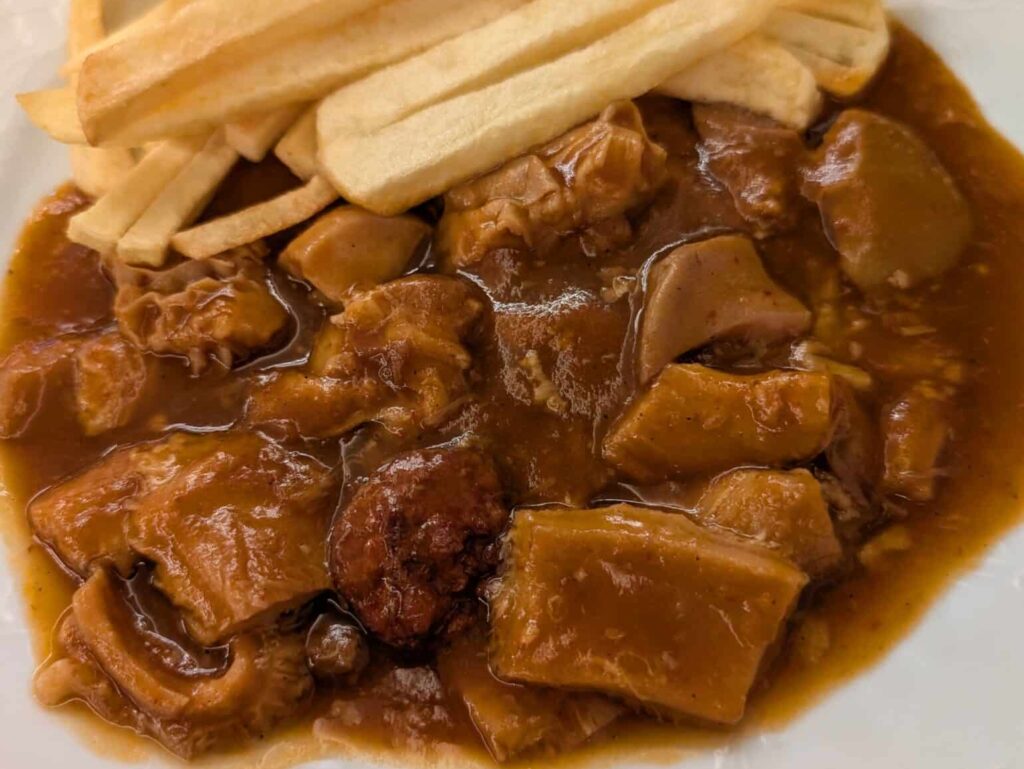 Donde comer en Bilbao 10 Callos con patatas del Gran Prix Bilbao
