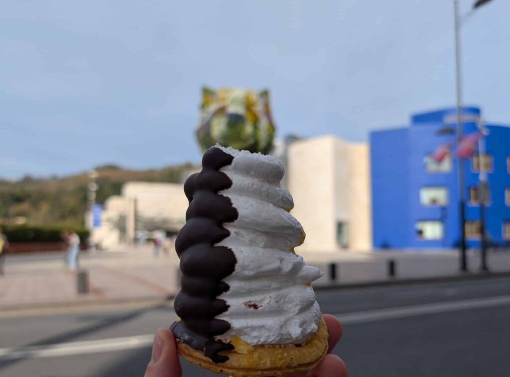 Dulce típico Bilbao Carolina