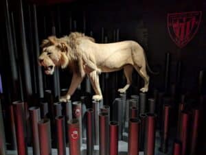 León del Athletic en San Mames