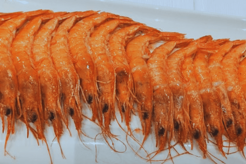 Donde comer en Bilbao 1 Plato de gambas de Gure Kabi